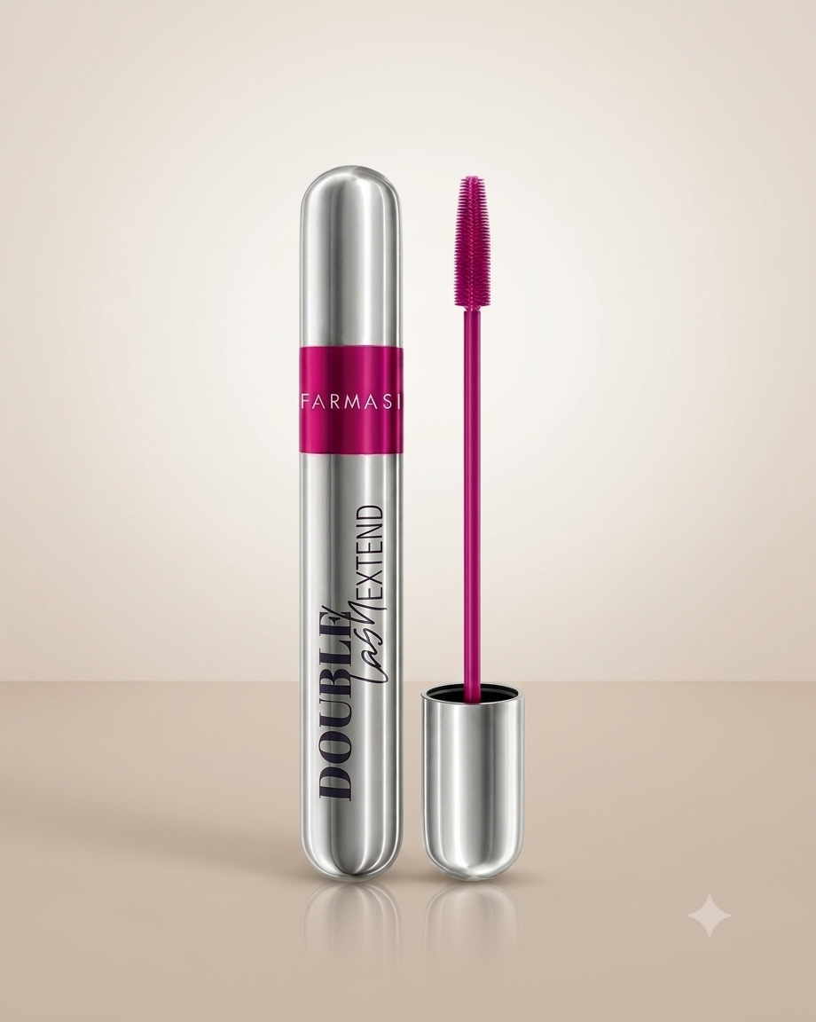 Máscara de Pestañas Double Lash Extend - Farmasi